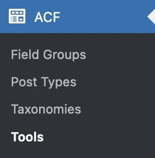 ACF Tools